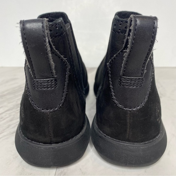 Timberland Bradenton Black Nubuck Ankle Chelsea Bootie 6 - Picture 4 of 14